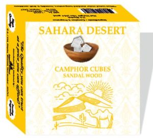 Sandalwood Fragrance Camphor Cubes