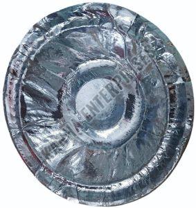 4.5 Inch Laminated Disposable Silver Dona