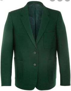 Bottle Green Full Sleeve School Blazer
