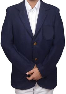 Navy Blue Full Sleeve School Blazer