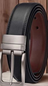 Mens Reversible Leather Belt