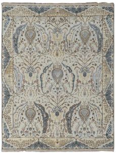 Viraaj Traditional Hand Knotted Ivory Carpet