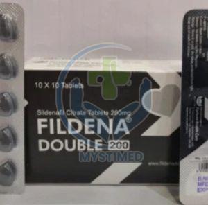 Fildena Double Sildenafil Citrate 200mg Tablets