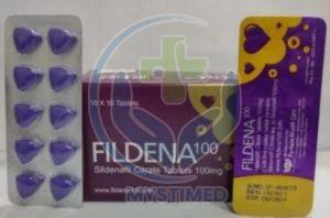 Fildena Sildenafil Citrate 100mg Tablets