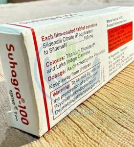 Suhagra Sildenafil Citrate 100mg Tablets