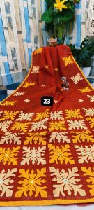 Applique Work Silk Sarees