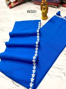 Khadi Lace Border Sarees