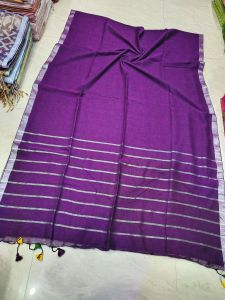 Pure Linen Sarees