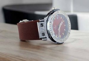 Diamond Studded Watch Custom