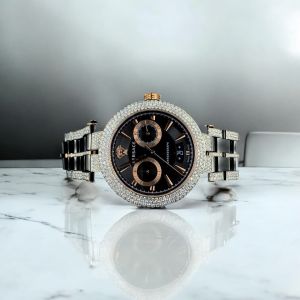 Luxury Iced-Out Diamond Studded Watch Service