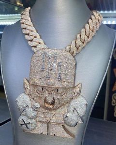 Custom Diamond Studded Pendant