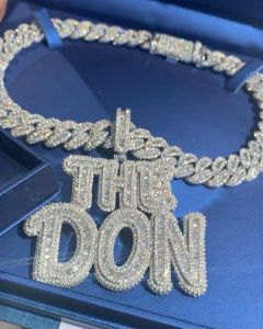 Personalized Diamond Studded Pendant Embellishment