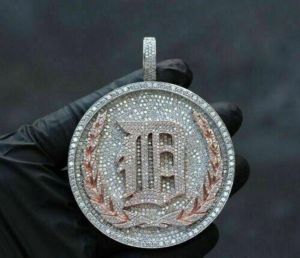 Genuine Silver Diamond Pendant