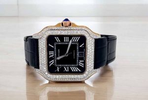 Royal Vvs Moissanite Diamond Wrist Watch