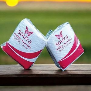 Rectangle Sovya White Tissue Paper