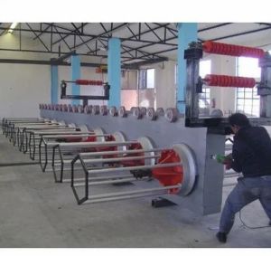 Semi-Automatic Wire Take Up Machine