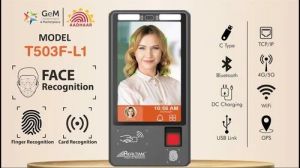 Realtime T503F L1 Face Aadhaar Based Attendance