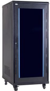 Mild Steel 27U Floor Standing Network Rack