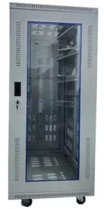 Mild Steel 27U Floor Standing Network Rack