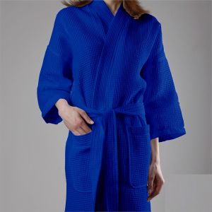 Ladies Blue Bathrobe