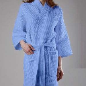 Ladies Blue Bathrobe