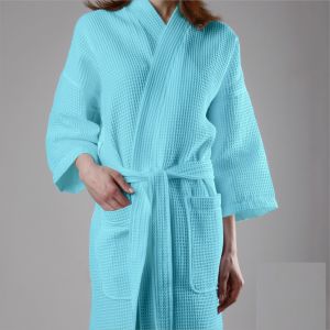 Ladies Blue Bathrobe