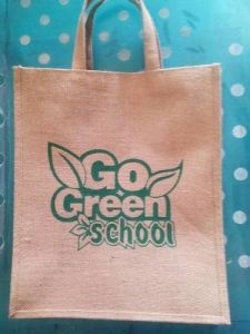Go Green School Jute Carry Bag
