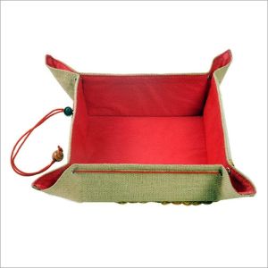 Jute Decorative Multipurpose Tray