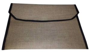 Plain Jute Document Envelope Bag