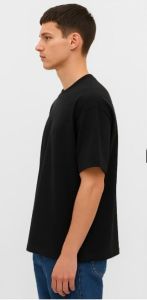 Mens Plain Oversized T Shirt
