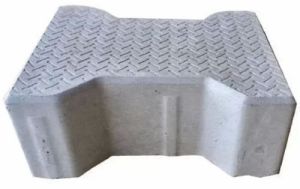 80 Mm Grey Concrete I Shape Paver Block