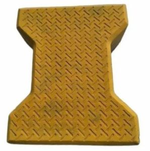 80 Mm Yellow Concrete I Shape Paver Block