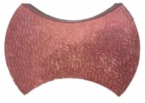 80 Mm Red Damru Concrete Paver Block