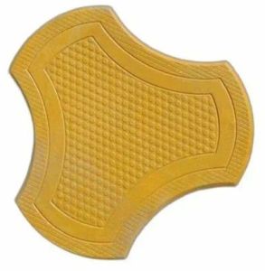 80 Mm Yellow Concrete Cosmic Paver Block