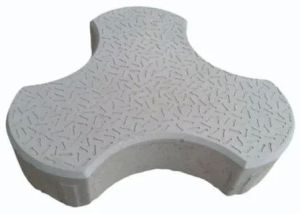 80 Mm Grey Concrete Cosmic Paver Block