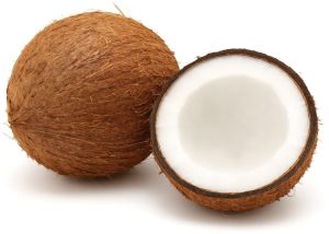 Semi Husked Coconuts