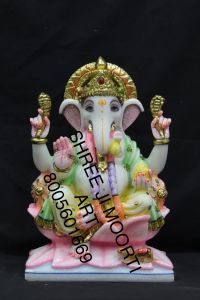Lord Marble Ganesh Ji Statue