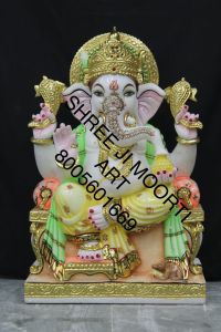 Marble Ganesh Ji Statue