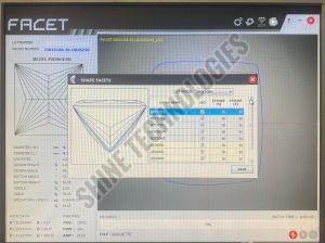 Laser Facet Cutting Software