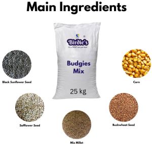 25kg Birdie\'S Budgies Mix Bird Food
