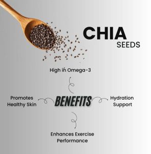 750g Natural Chia Seeds