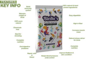500g birds premium sunflower seeds