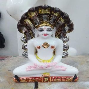 Marble Jirawala Swami Statue
