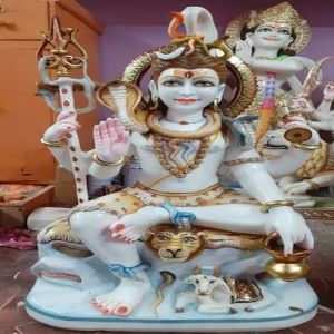 Marble Shiva Statue