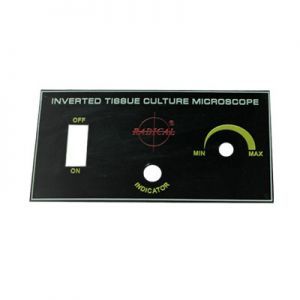 Scientific Equipment Anodized Aluminium Labels