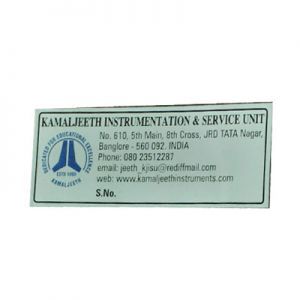 Scientific Equipment Anodized Aluminium Labels
