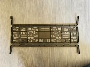 New Book Model Four Wheeler Number Plate Frame