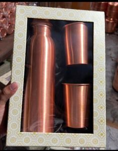 Antique Finish Copper Bottle