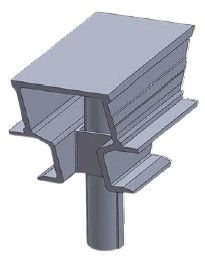 Aluminium Formwork Soffit Beam Deck Prop Head (Dph)