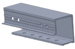 Aluminium Soffit Length Wall Panel